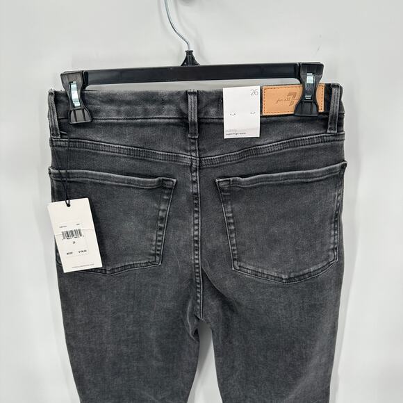 7 FOR ALL MANKIND NWT Luxe Vintage Aubrey High Waist Skinny Jean In Abbey // 26 - Picture 10 of 11